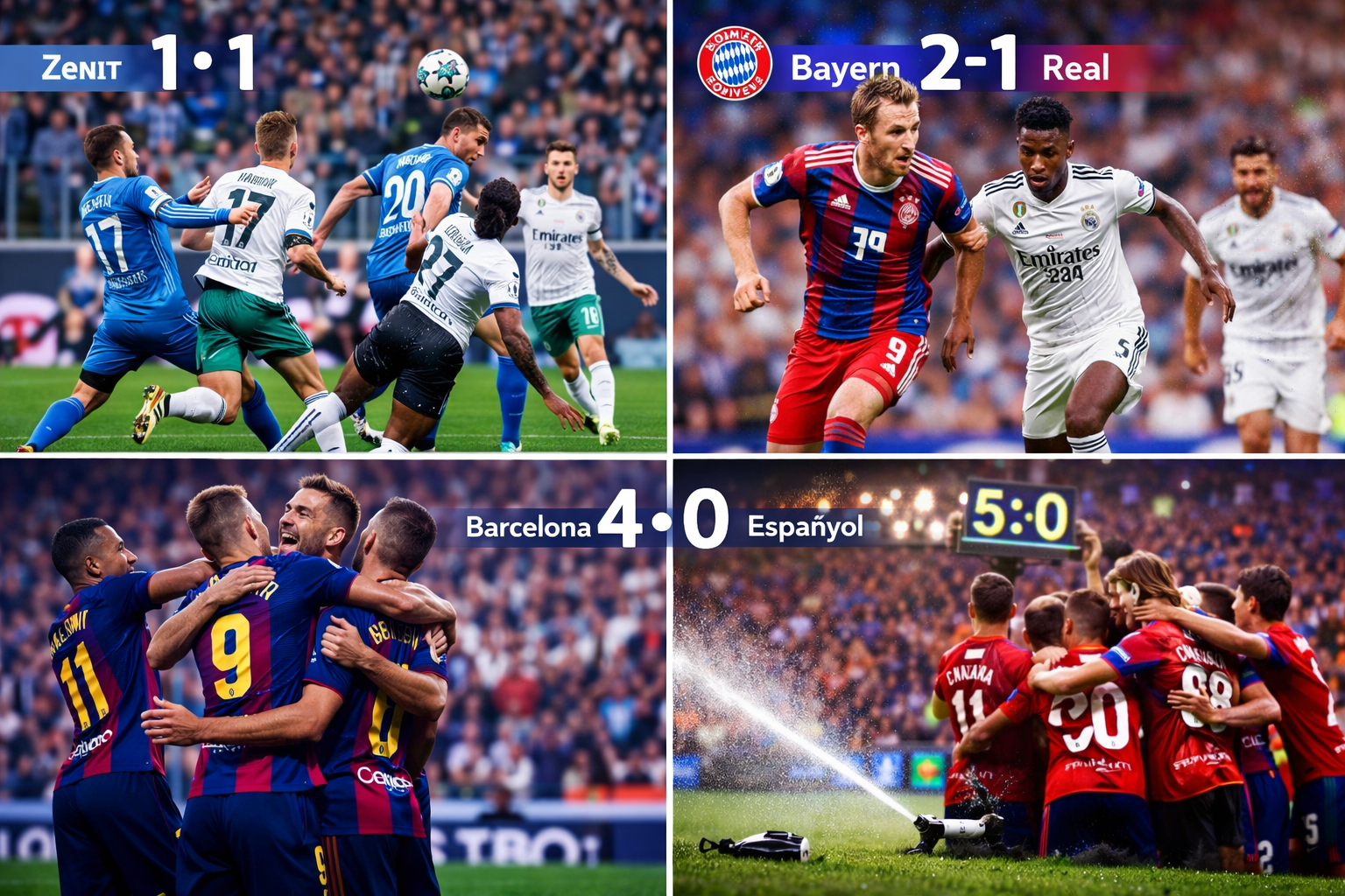 Футбольная неделя: напряжённая борьба.