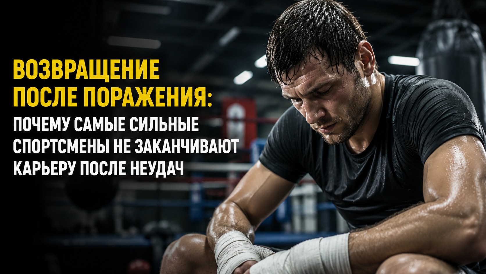 Возвращение после поражения: почему самые сильные спортсмены не заканчивают карьеру после неудач