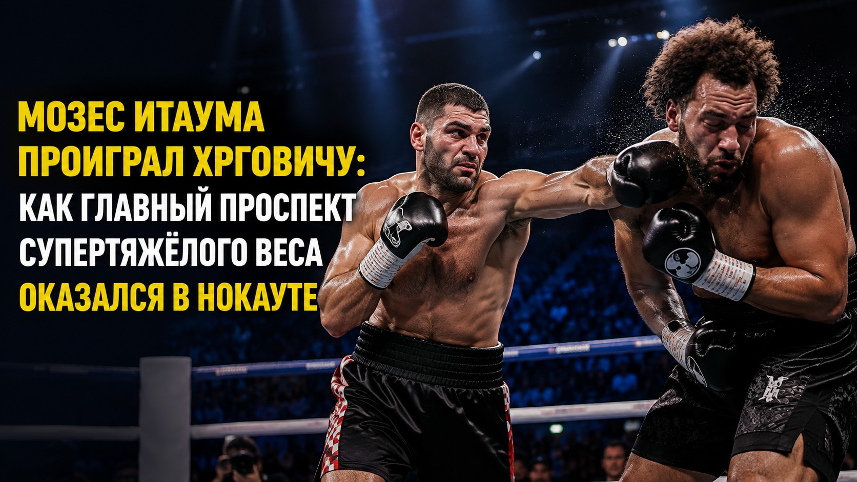 Мозес Итаума проиграл Хрговичу: как главный проспект супертяжёлого веса оказался в нокауте