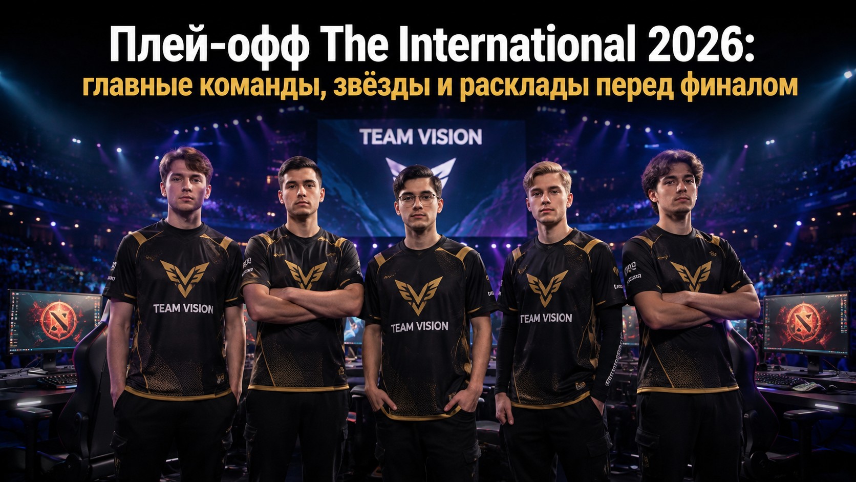 Плей-офф The International 2026: главные команды, звёзды и расклады перед финалом