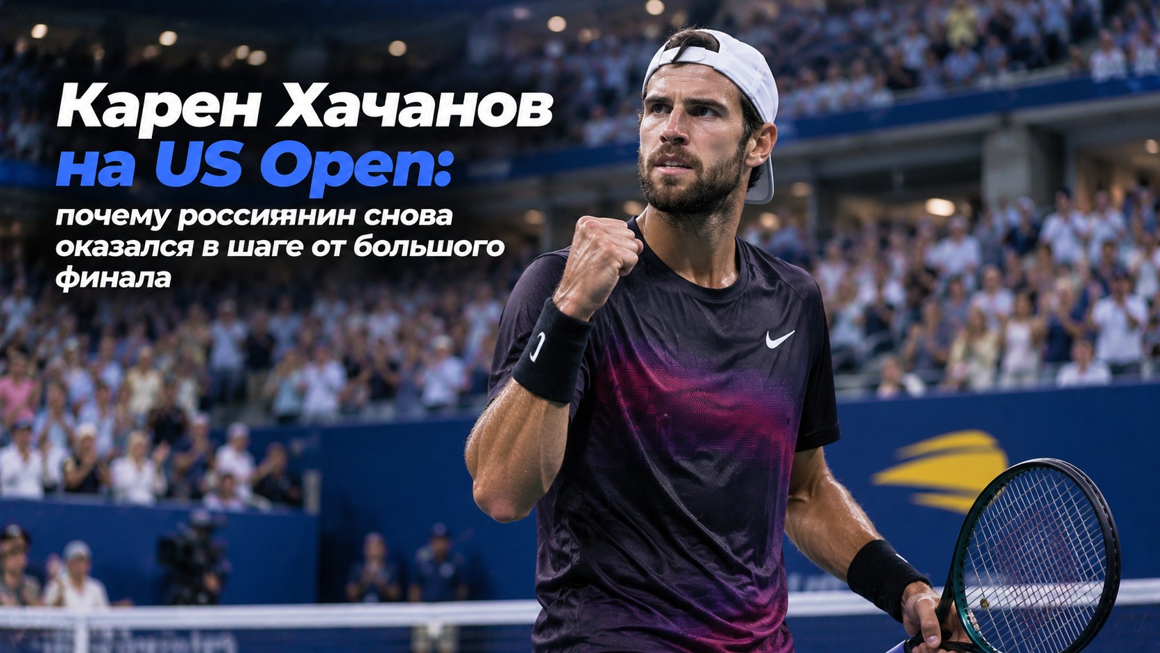 Карен Хачанов на US Open: почему россиянин снова оказался в шаге от большого финала